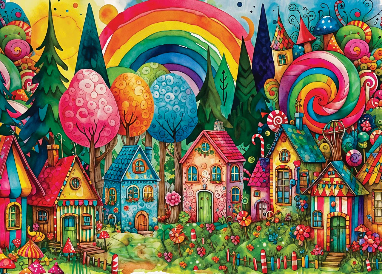 Sweet Houses in the Forest (1000pcs)