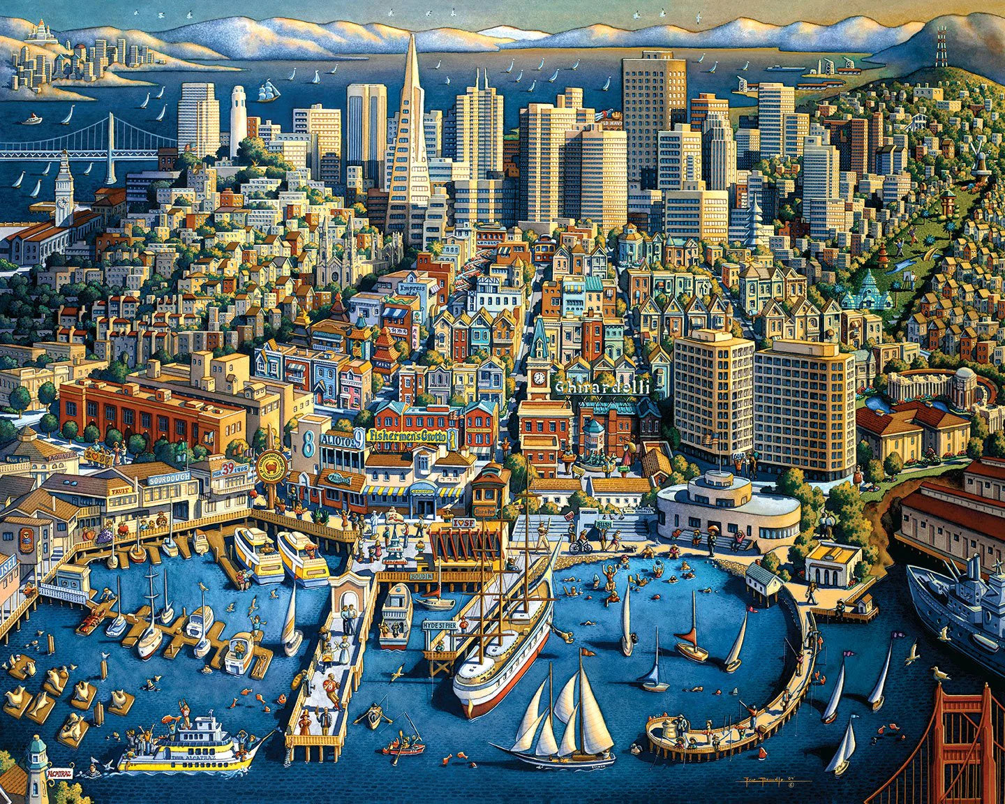 San Francisco (1000pcs)