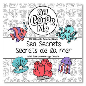 Sea Secrets - Mini Coloring Book