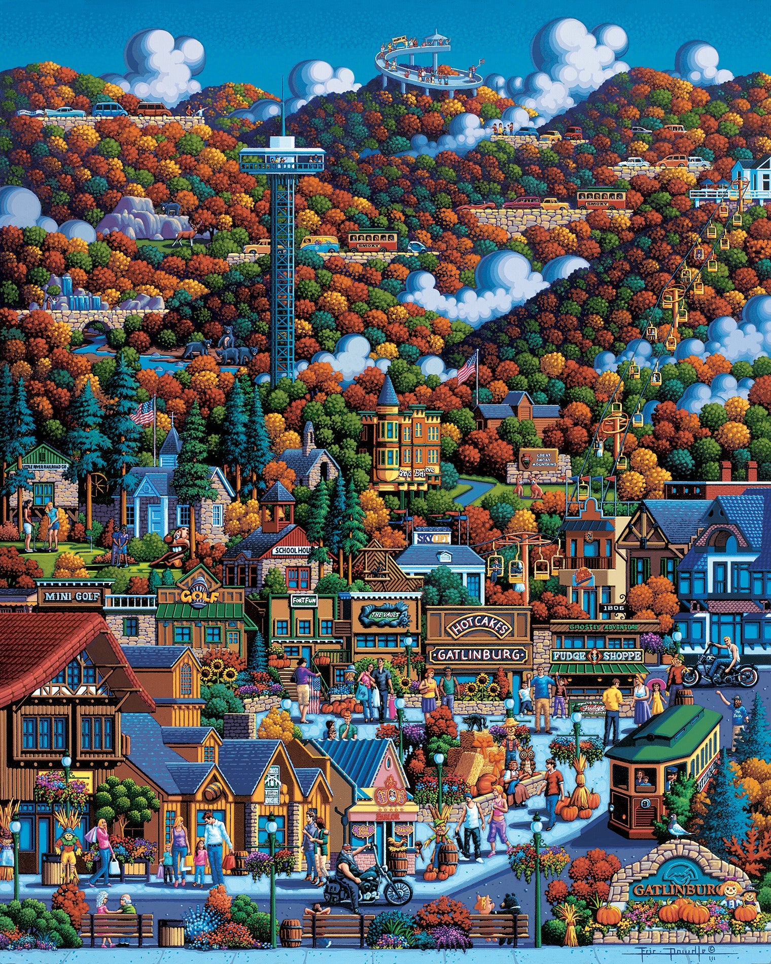 Smoky Mountains (500pcs)