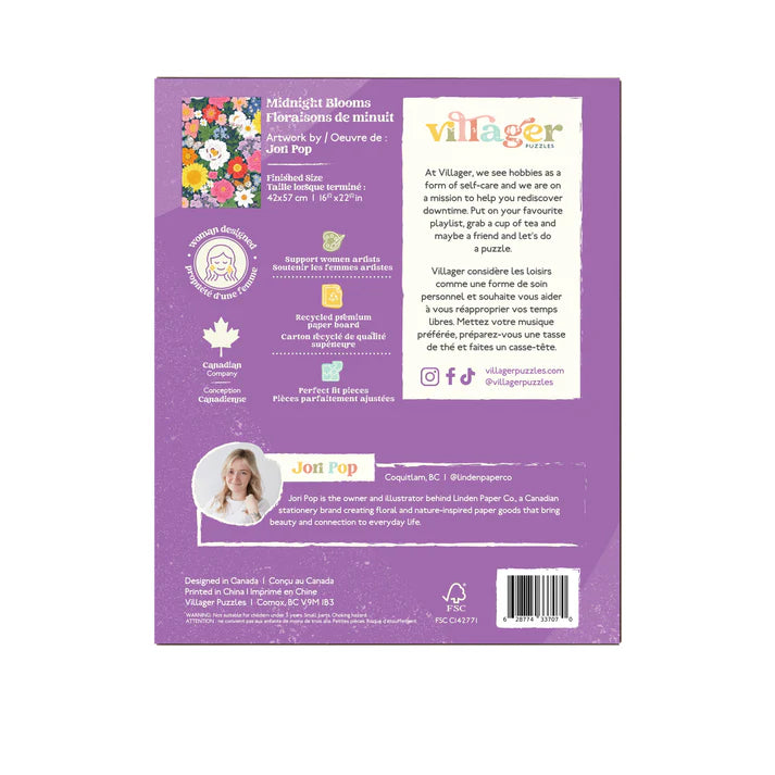 Midnight Blooms, Jori Pop (500pcs)