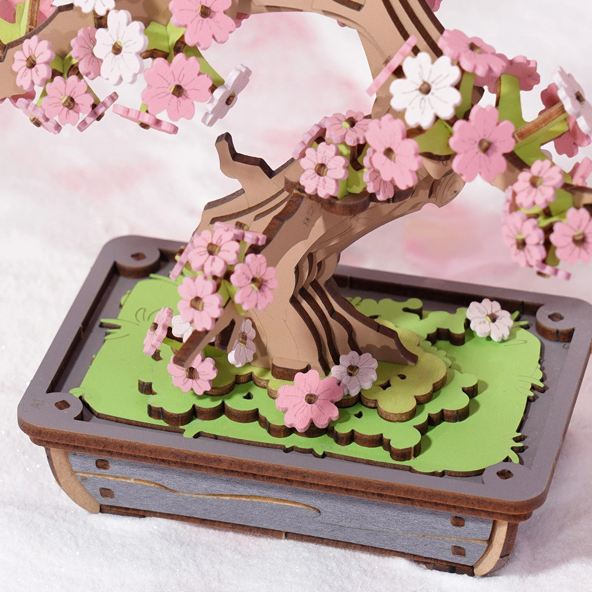 Bonsaï Sakura 3D (Bois)