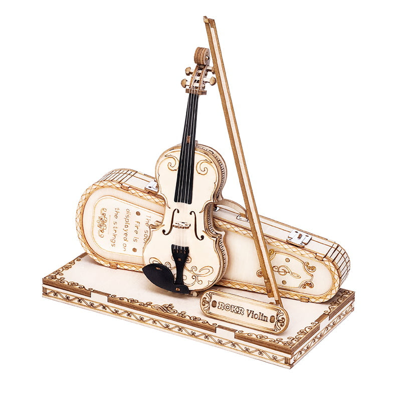3D Violin Capriccio (Wood)