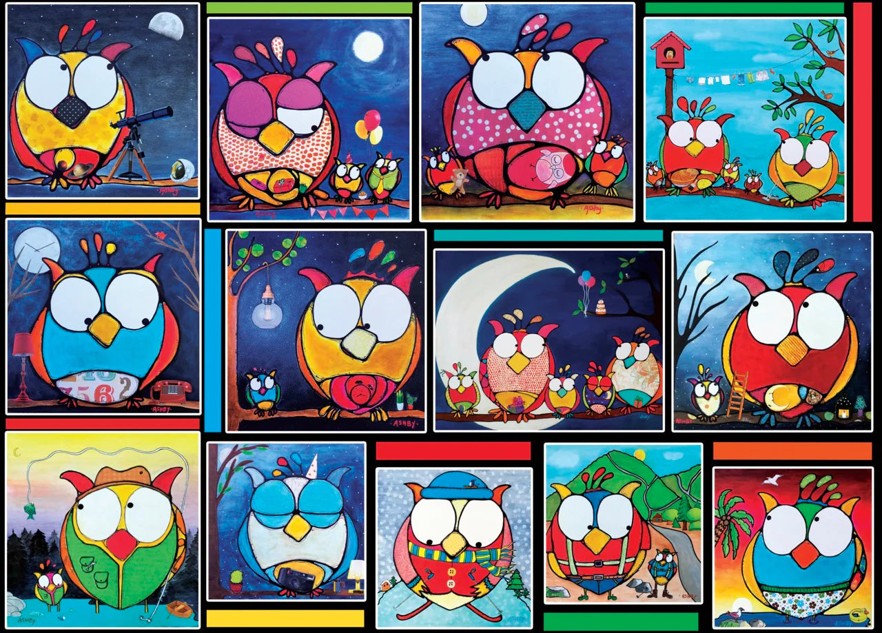 Chacun Son Hibou / à chacun leur hibou, Natacha Ashby