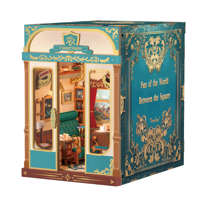 Book Nook - European Travels Infinity Train Cabin (Wood)