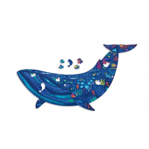 Shimmer Shaped Humpback Whale Puzzle (Floor)