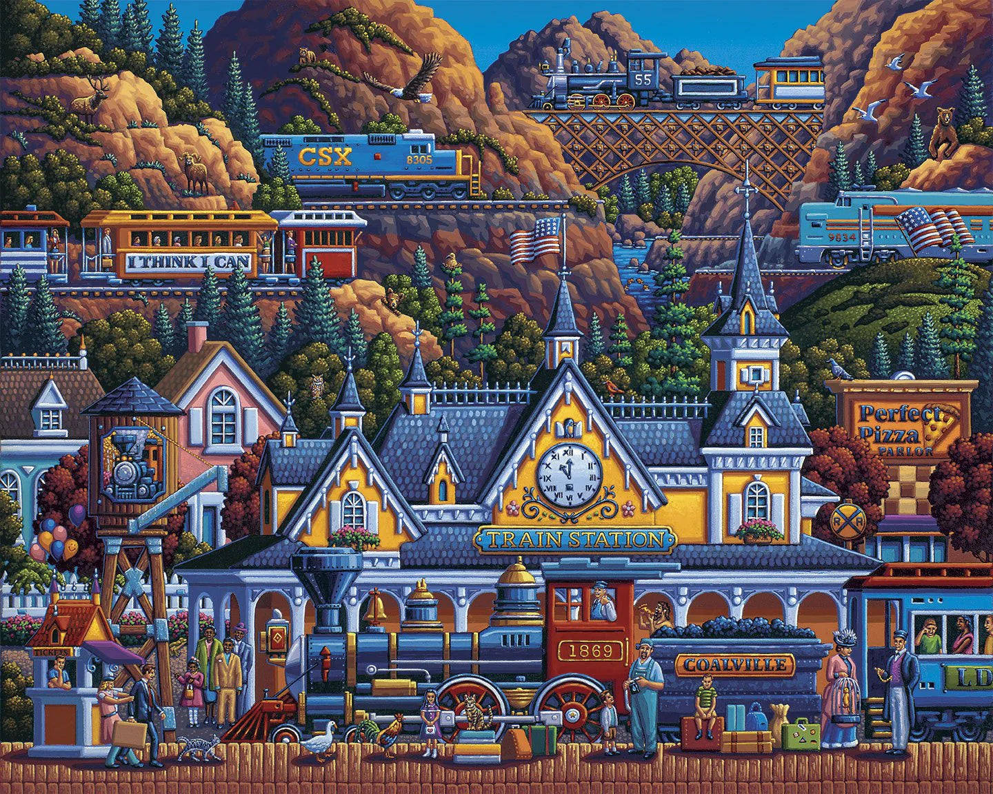 Train Station (500pcs)