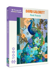 PFG Floral Peacock (PUZZLES FOR GOOD)