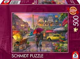 Parisian Charm in the Rain (500pcs)