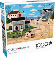 PFG - Nantucket Breeze, Charles Wysocki (1000pcs) (Usages/Used - Puzzles for Good)