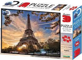 Discovery - Eiffel Tower, Paris (3D Puzzle) (500pcs)