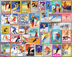 Tampons de ski, Lewis T Johnson (1000pcs)