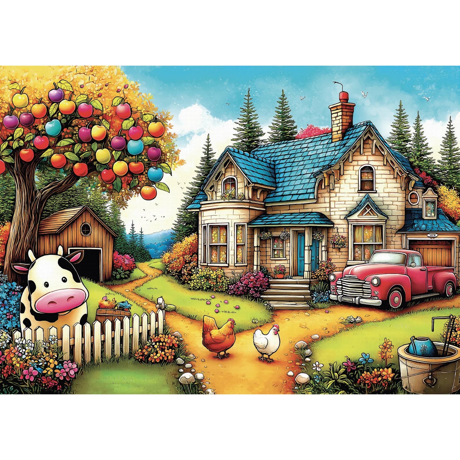 Vivid Farm Life (1000pcs)