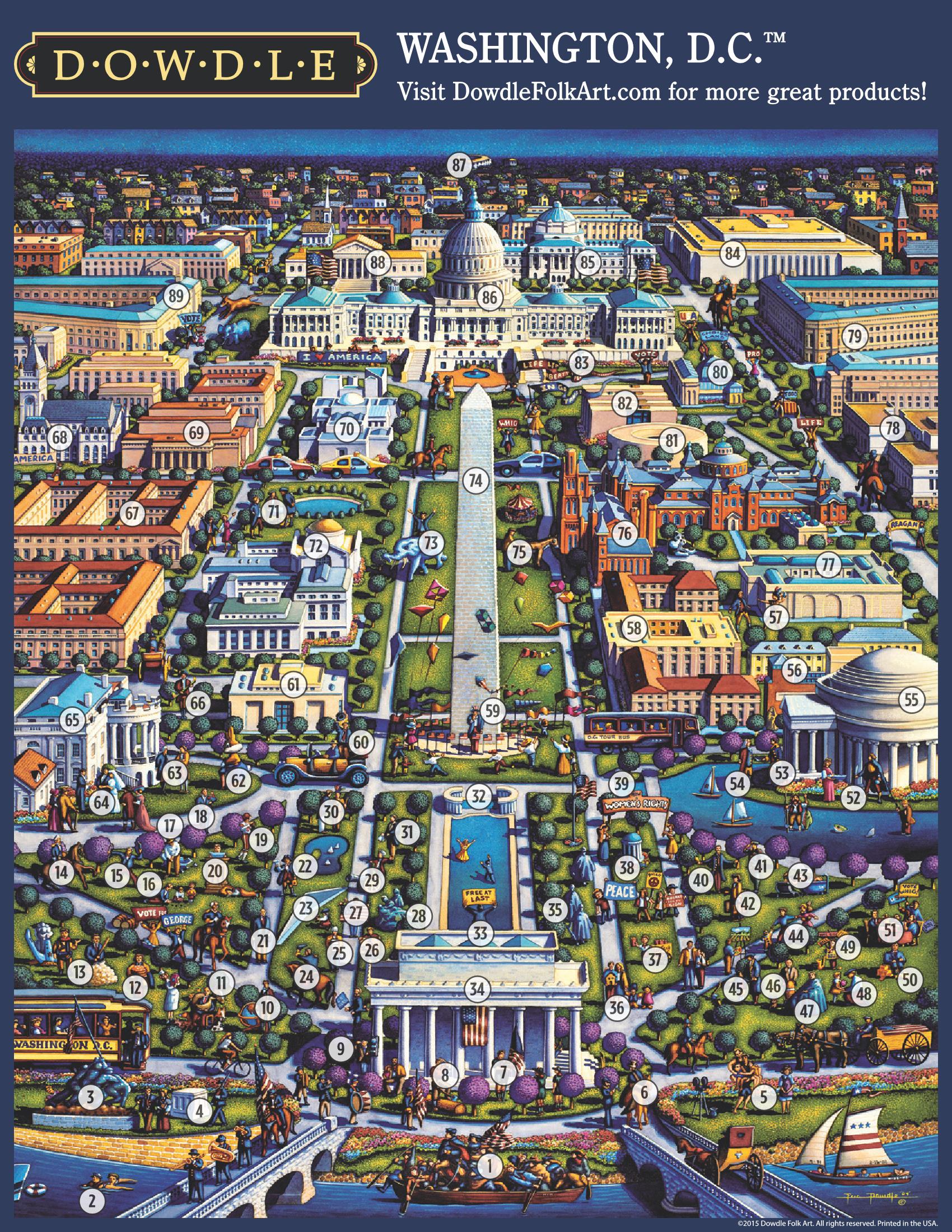 Washington D.C. (500pcs)