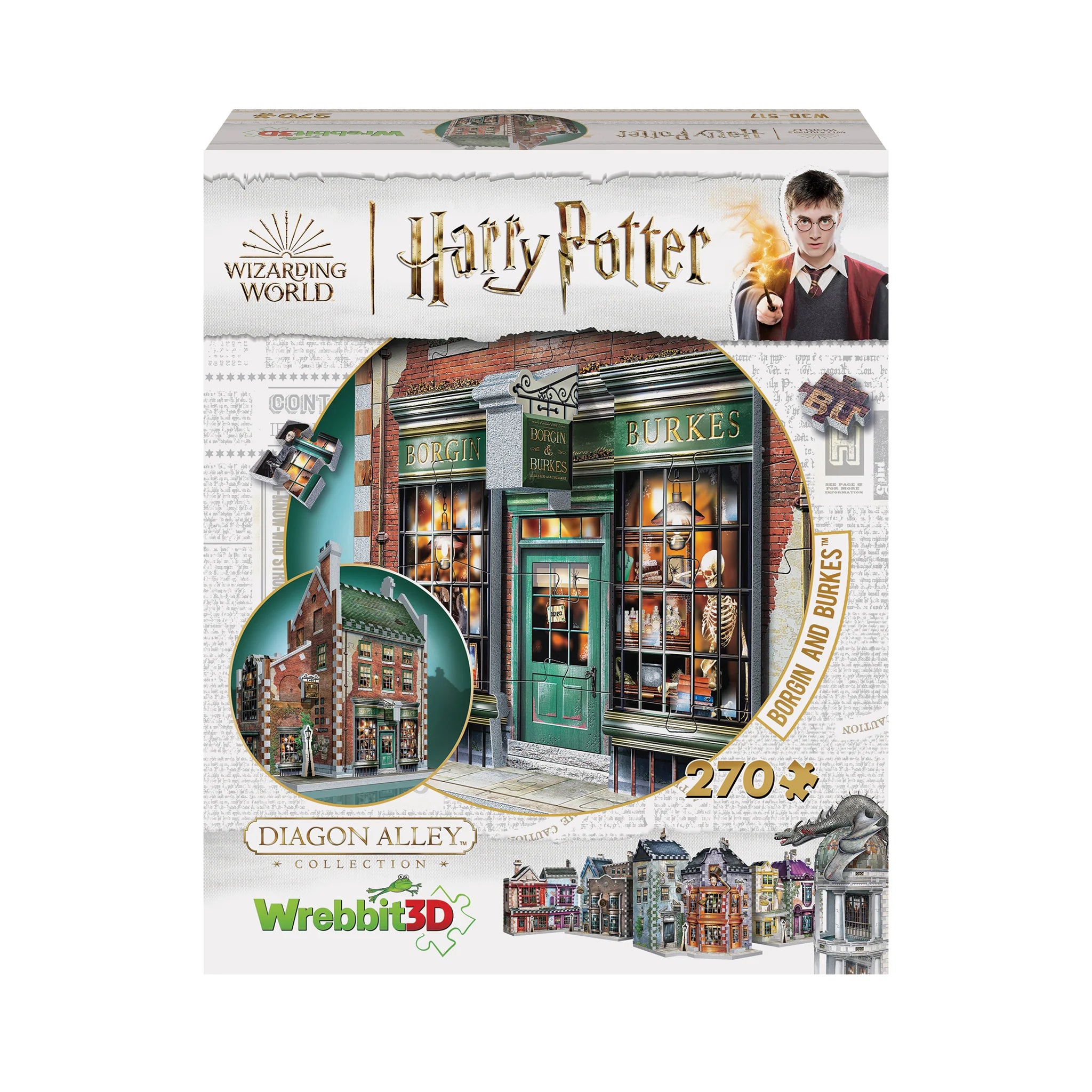 Harry Potter 3D - Borgin & Burkes (270pcs)