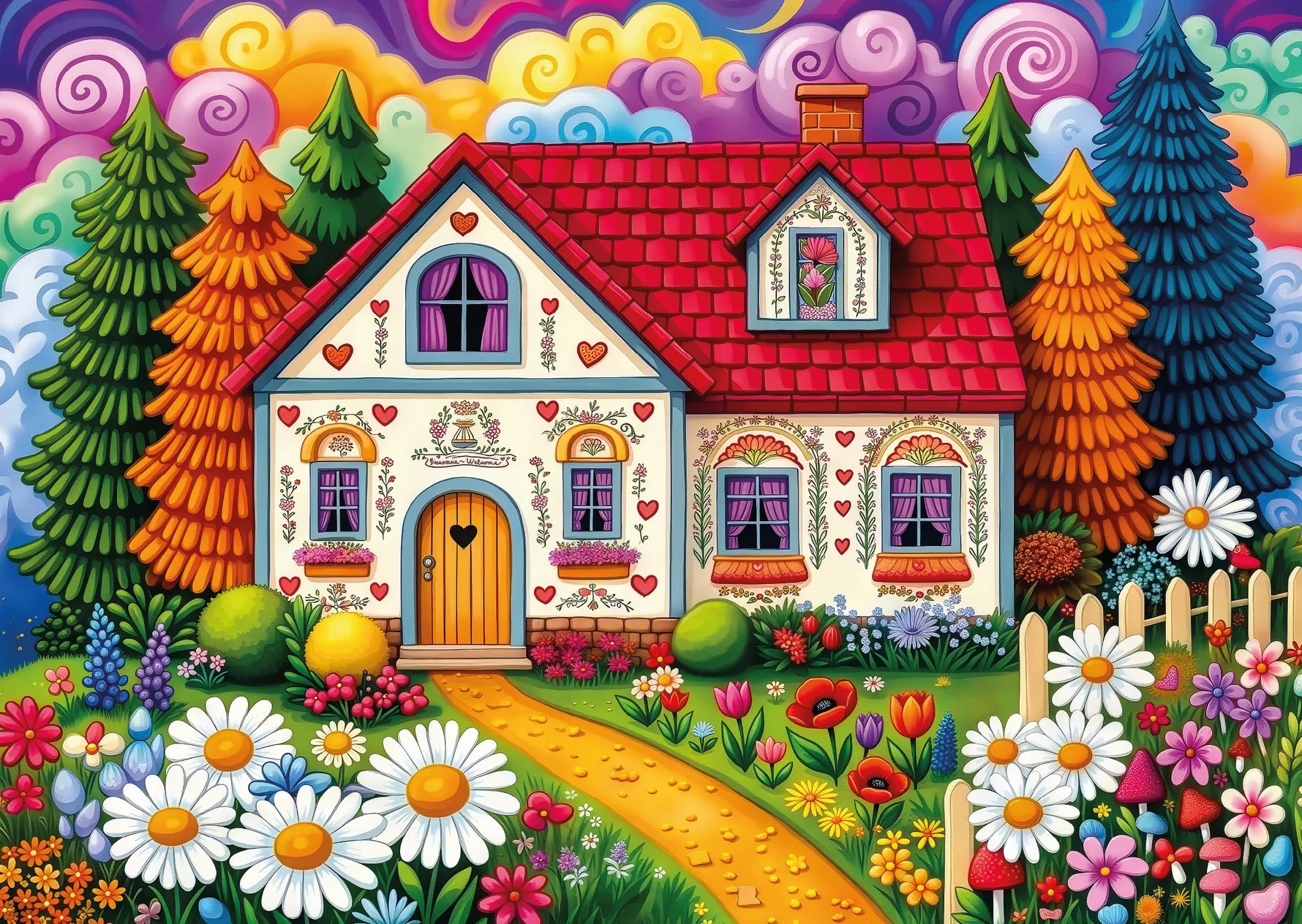 Zesty Garden Cottage - Collection NovIA (1000pcs)