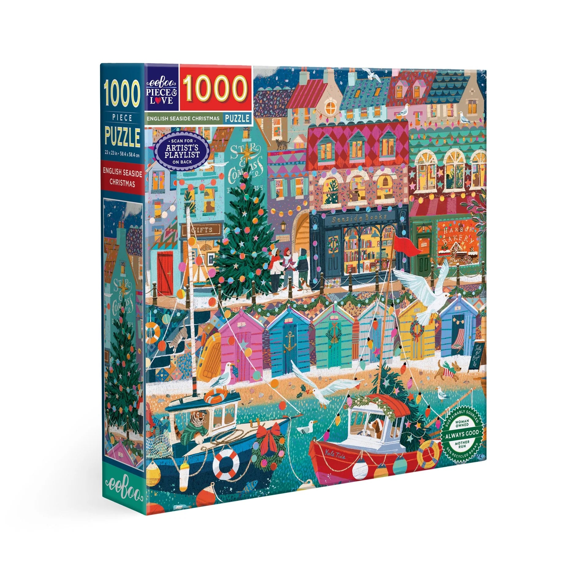 English Seaside Christmas (1000pcs)