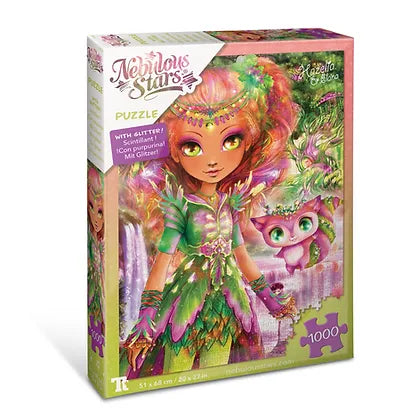 Stars nébuleuses - Hazelia (avec des paillettes) (1000 pc)