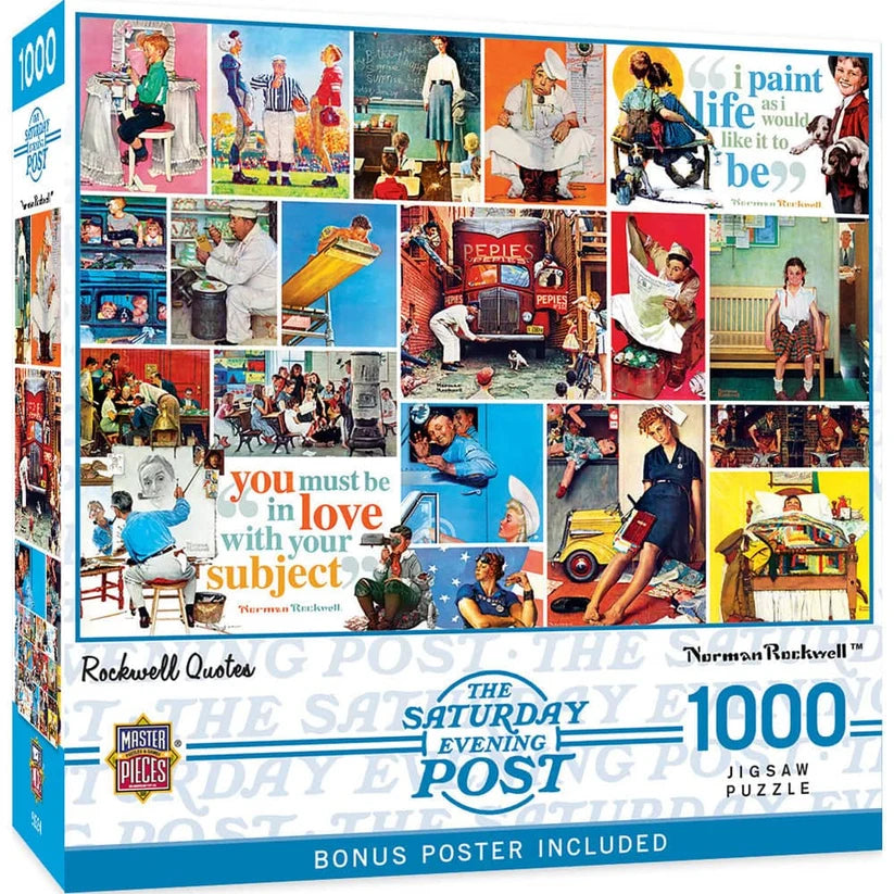 Norman Rockwell Quotes (1000pcs)