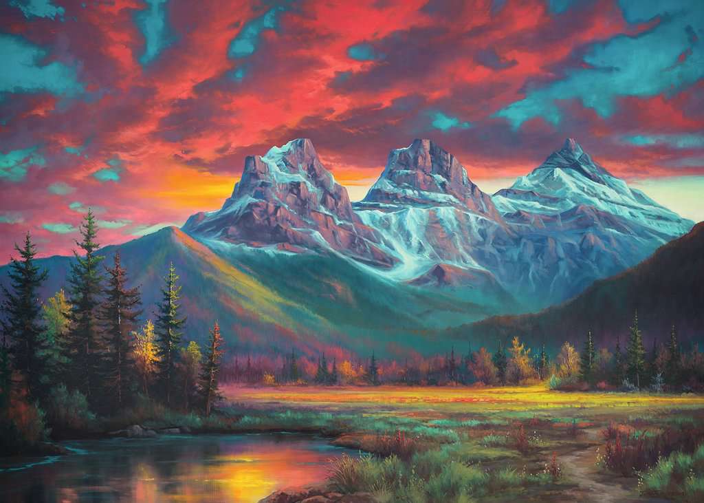 Ravensburger Alberta's Three Sisters - Canadian Collection