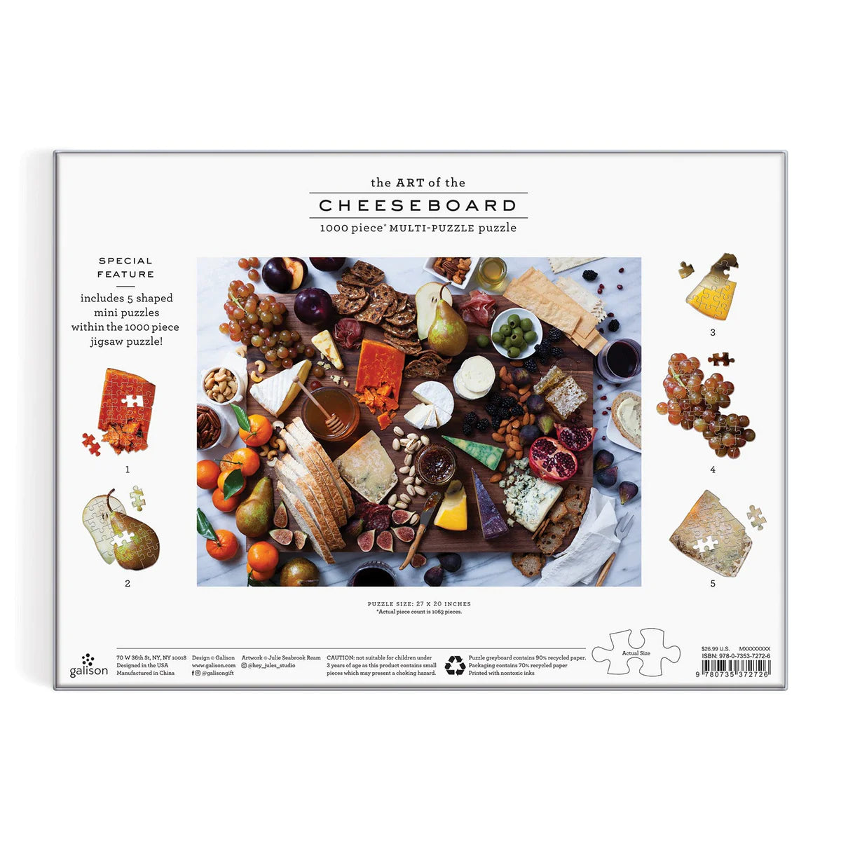DMG The Art of the Cheeseboard (1000pcs) (DAMAGED BOX)