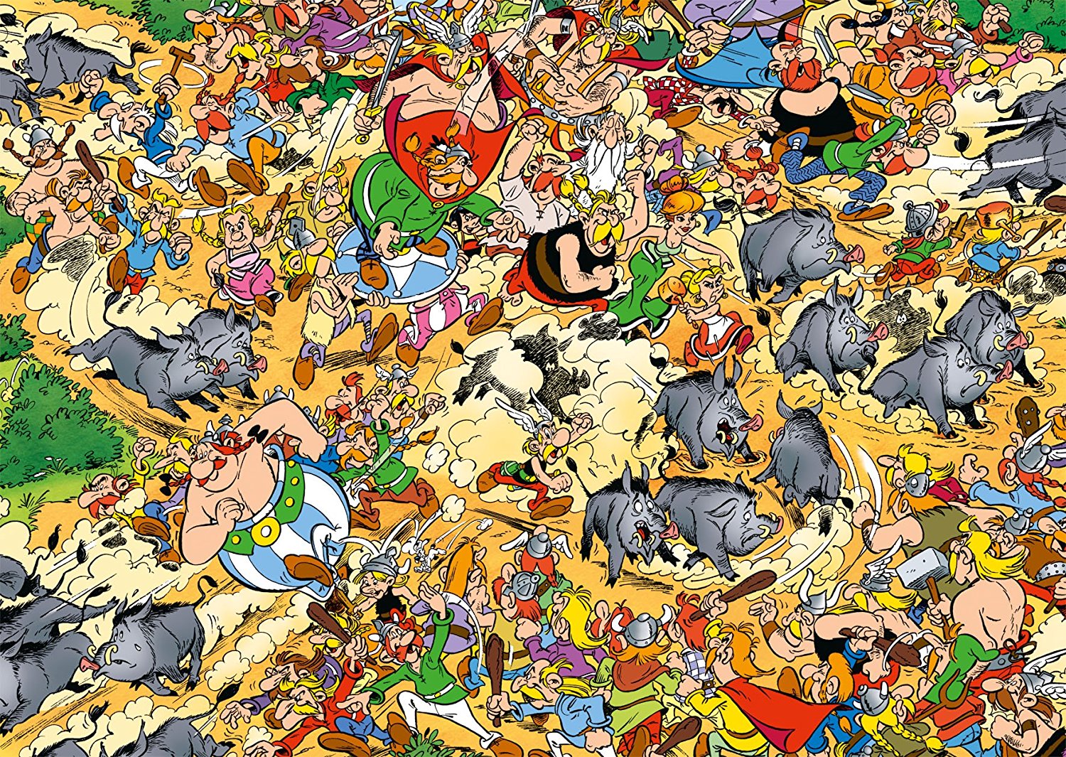 PFG Ravensburger Astérix dans le chaos total (utilisation / utilisée - puzzles pour de bon)