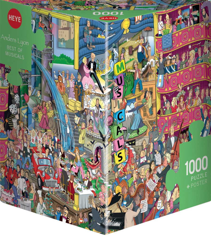Best of Musicals, Lyon (1000pcs) (Triangle Box)