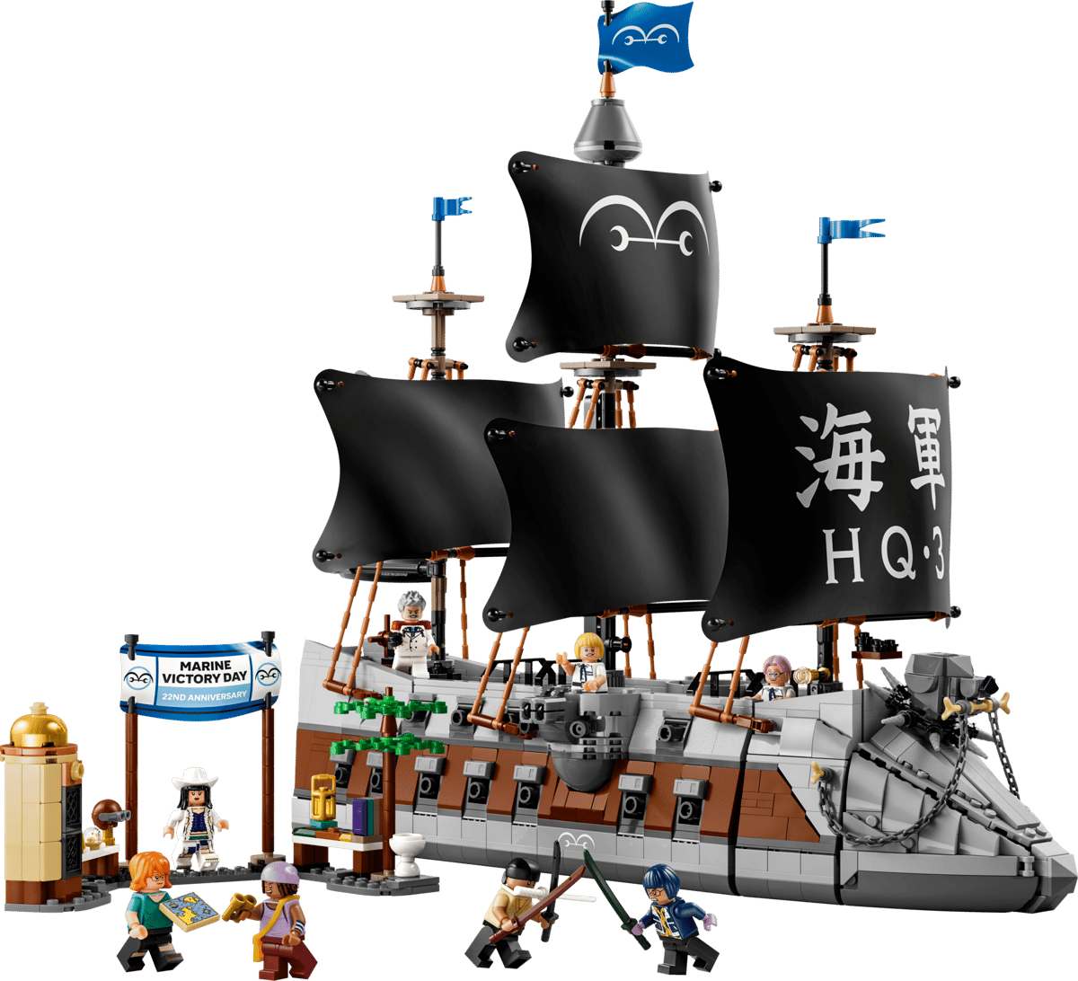LEGO® - One Piece - Garp's Marine Battleship