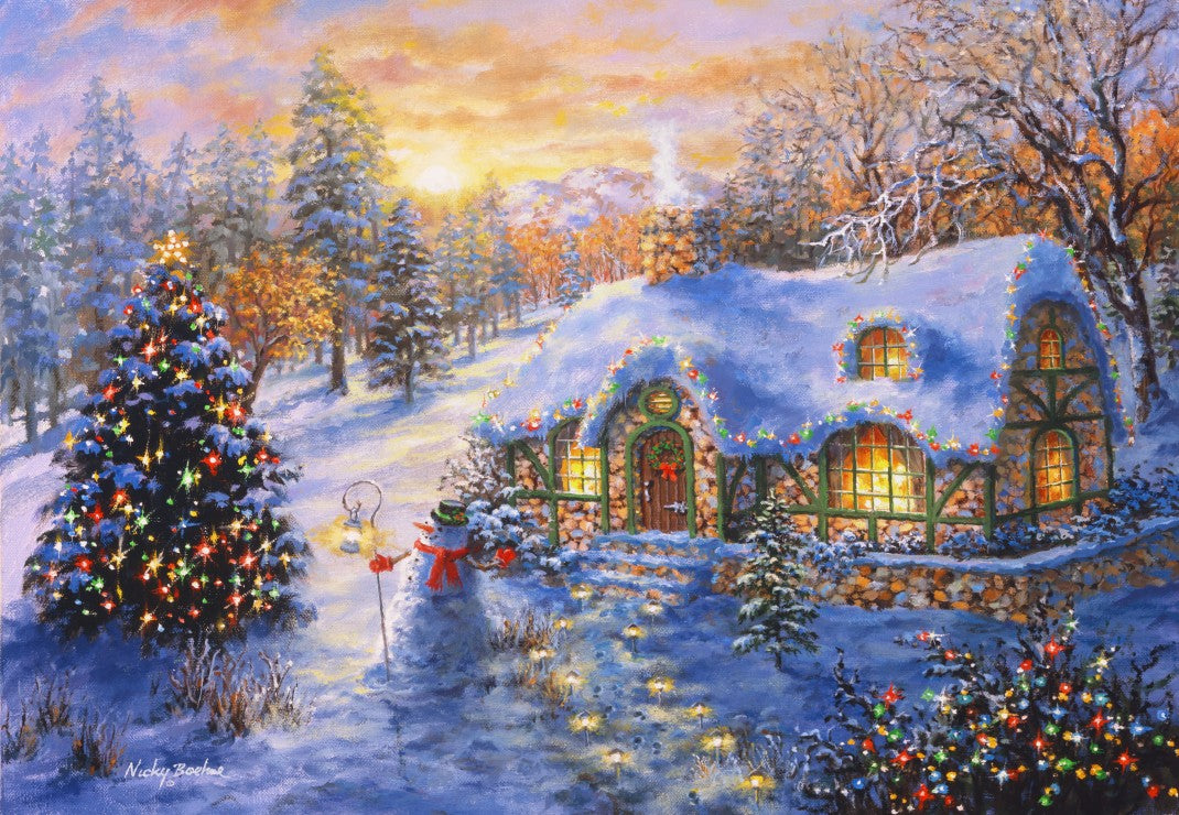 Christmas Cottage (1000pcs)