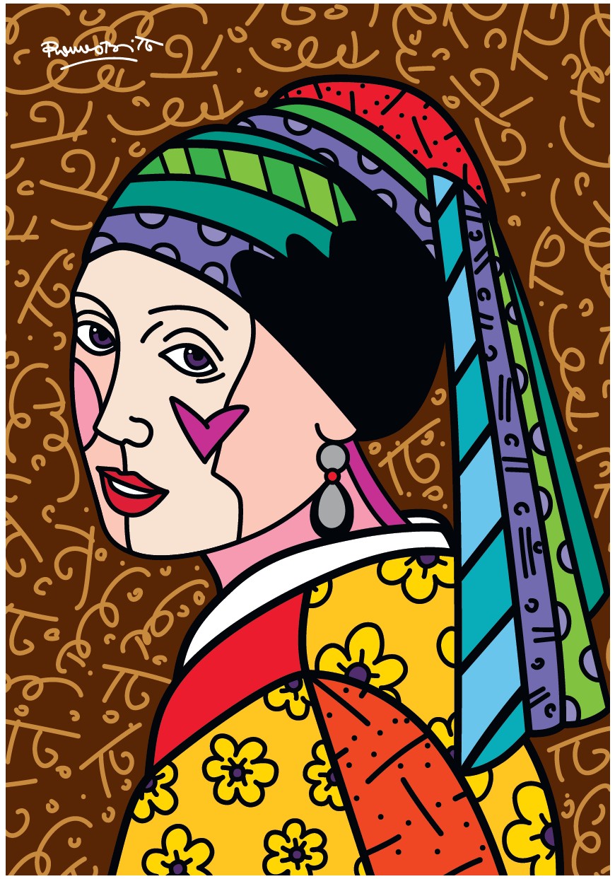 Romero Britto - Dutch Icon (1500pcs)