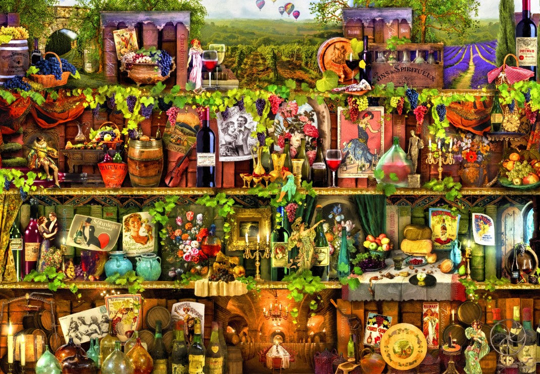 Wine Shelf, Aimee Stewart (1000pcs)