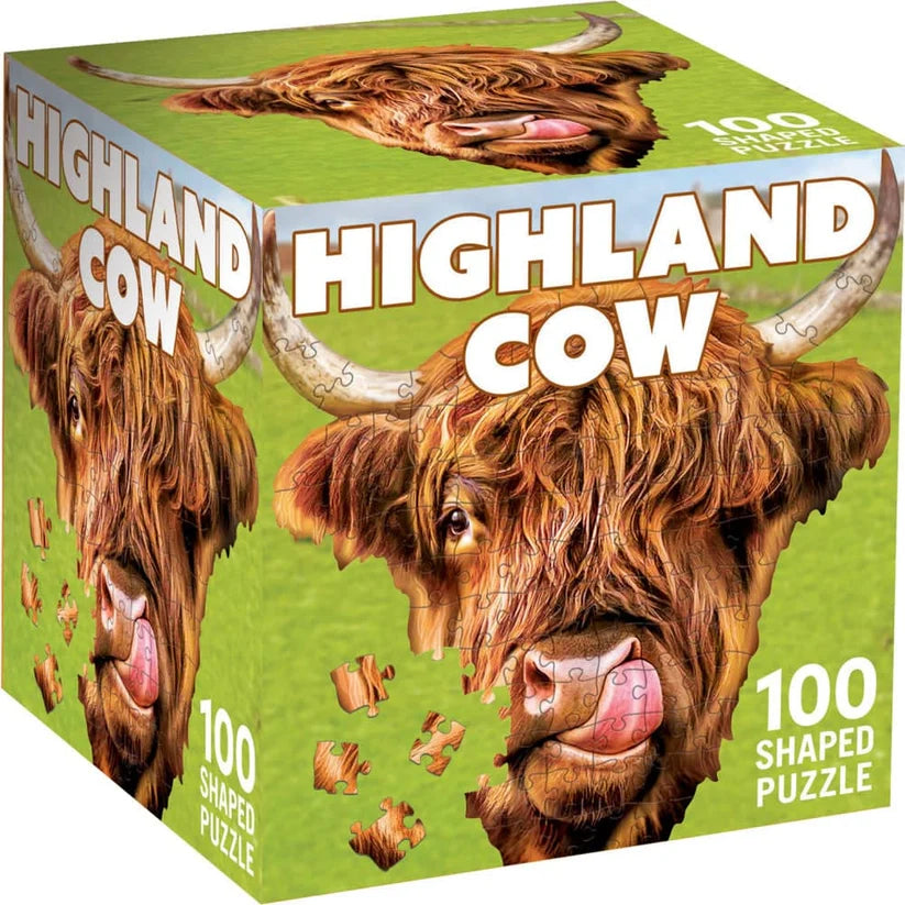 Highland Cow - Shaped (100pcs)