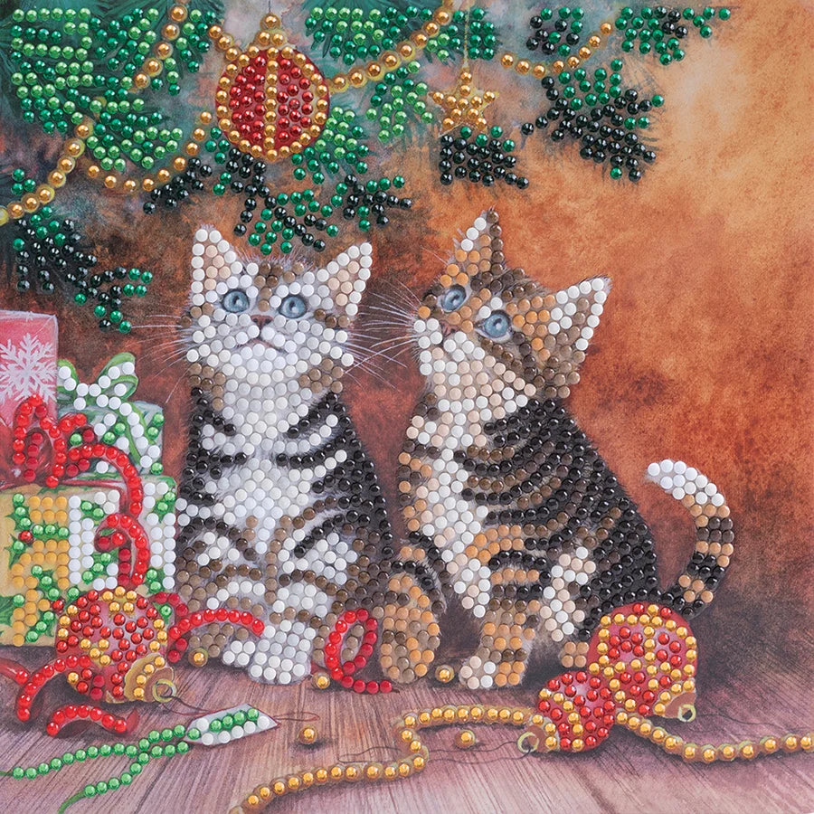 Crystal Art Card Kit - Magic of Christmas