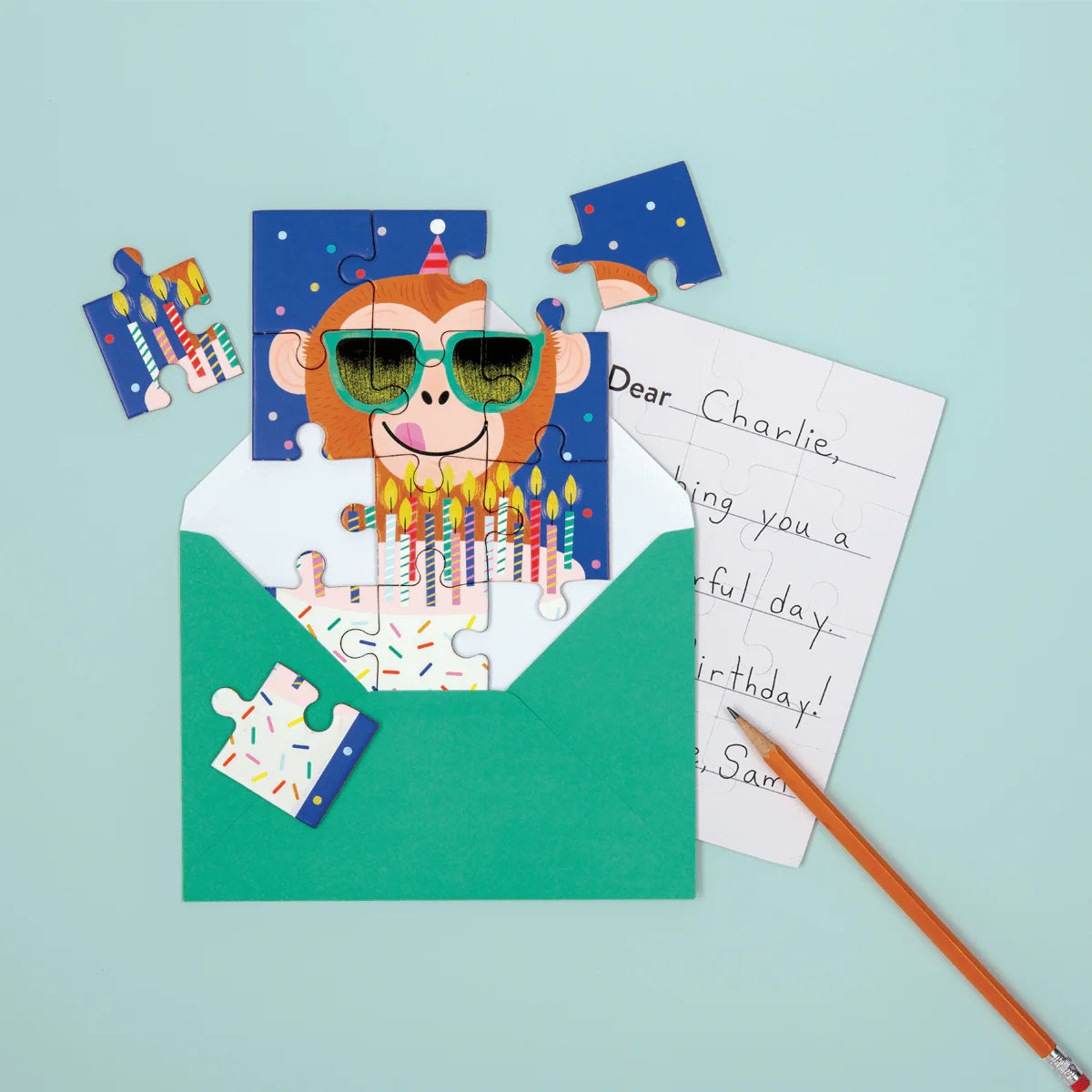 Greeting Card - Cat Party (12pcs)