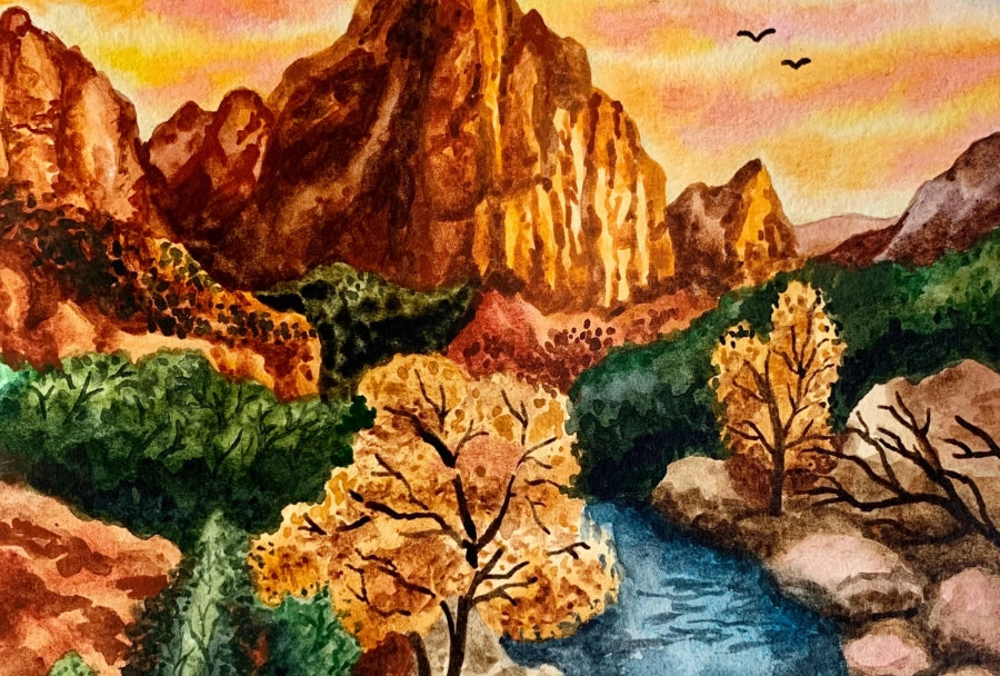 Parc national de Zion - Mini Puzzle