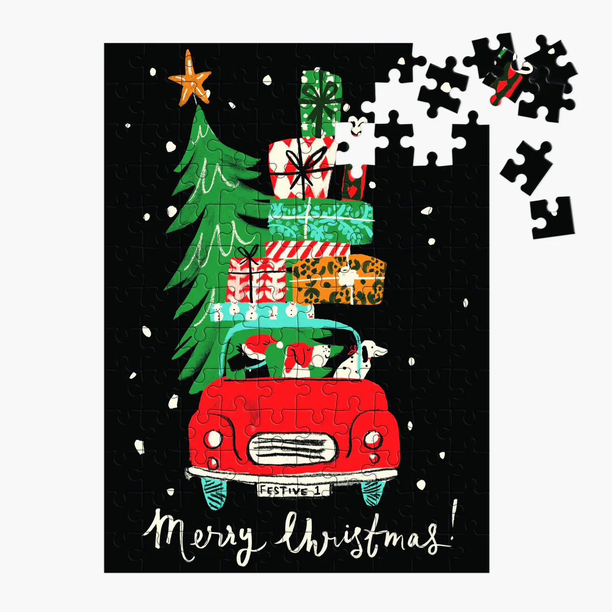 Mini ornement de voiture de Noël (130pcs)