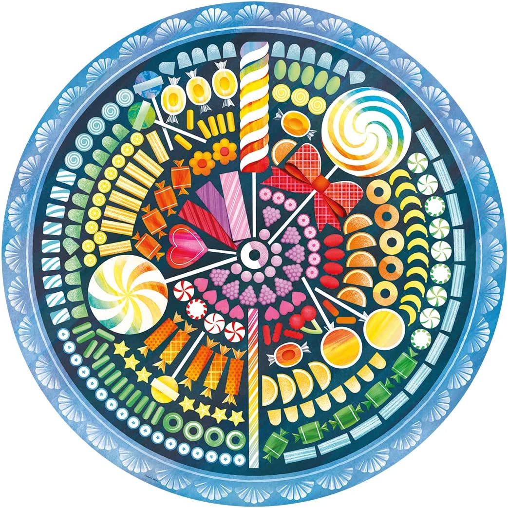 Cercle de couleurs de Ravensburger - Candy (500pcs)