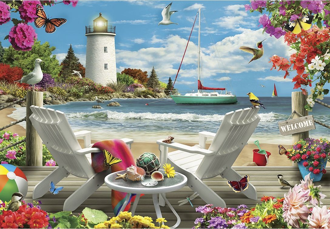 DMG Signature Collection - Coastal Escape, Alan Giana (1000pcs) (DAMAGED BOX)