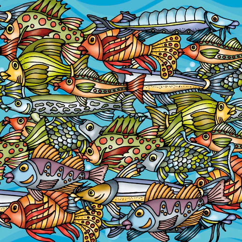 Mini doodle: poisson (72 pc)