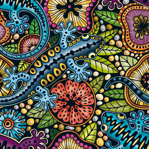 Mini doodle: Salamandar (72pcs)