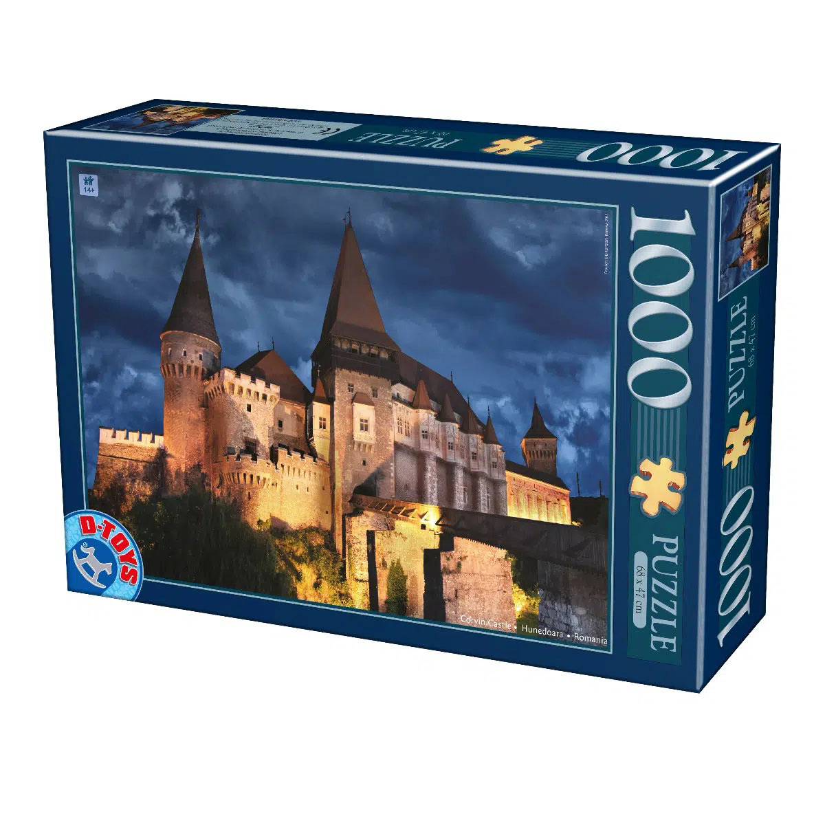Corvin Castle, Hunedoara, Romania (1000pcs)