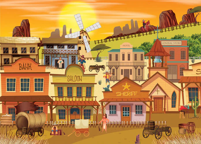PFG Country Cowboy (Used/Usage - PUZZLES FOR GOOD)