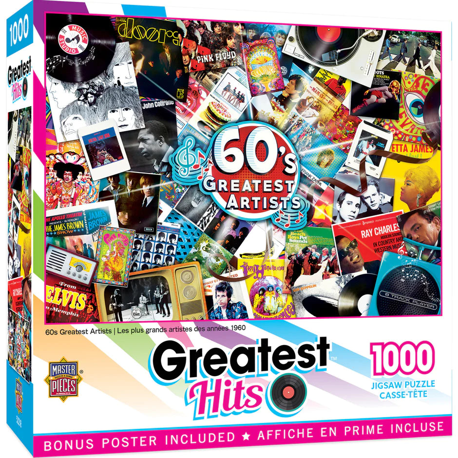 Greatest Hits - 60's Artists (1000pcs)