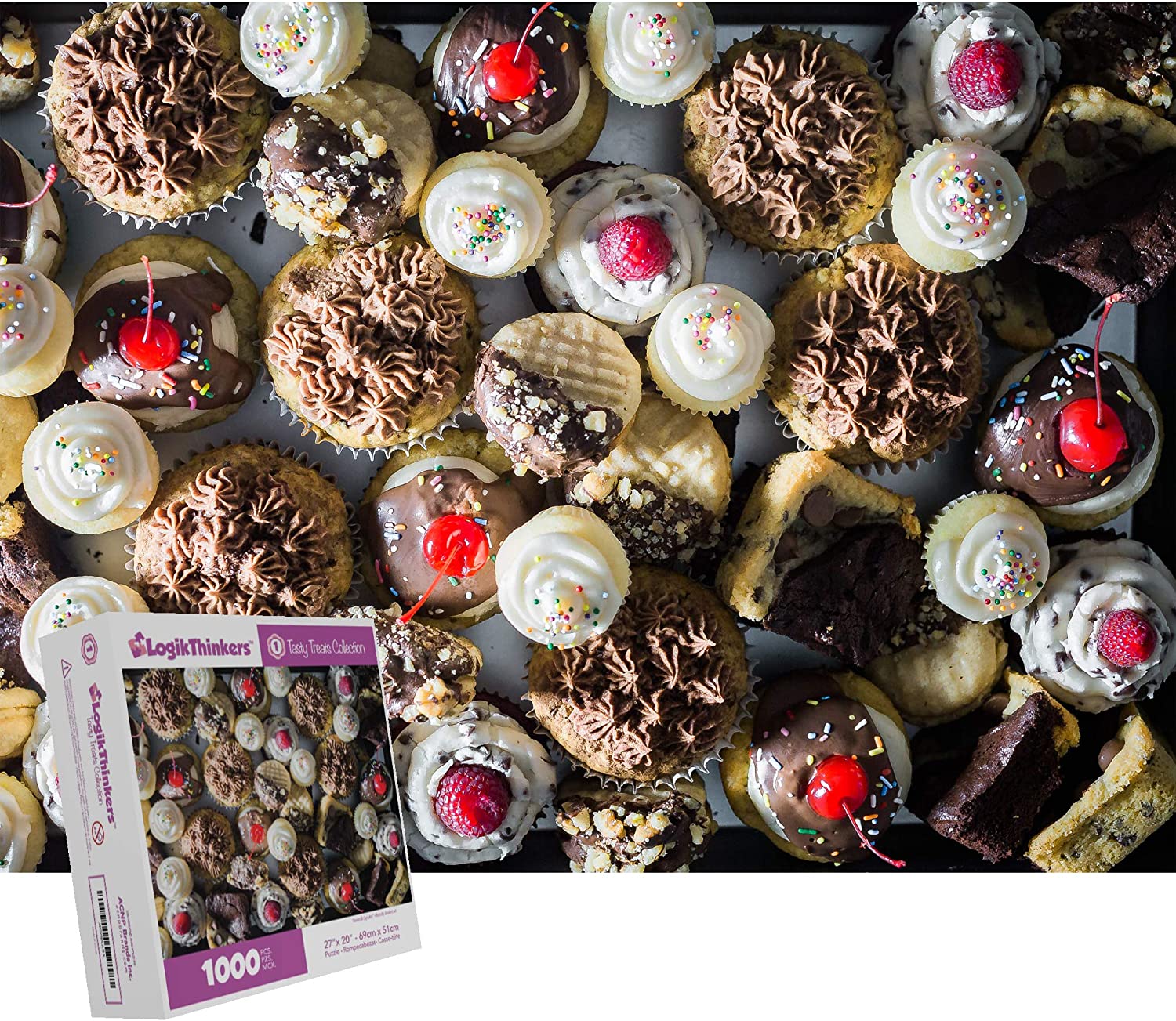 Donuts & Cupcakes - Tasty Treats Collection (1000pcs)
