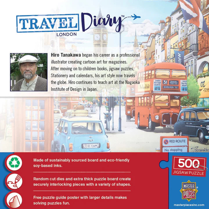 Journal de voyage - Londres (500pcs)