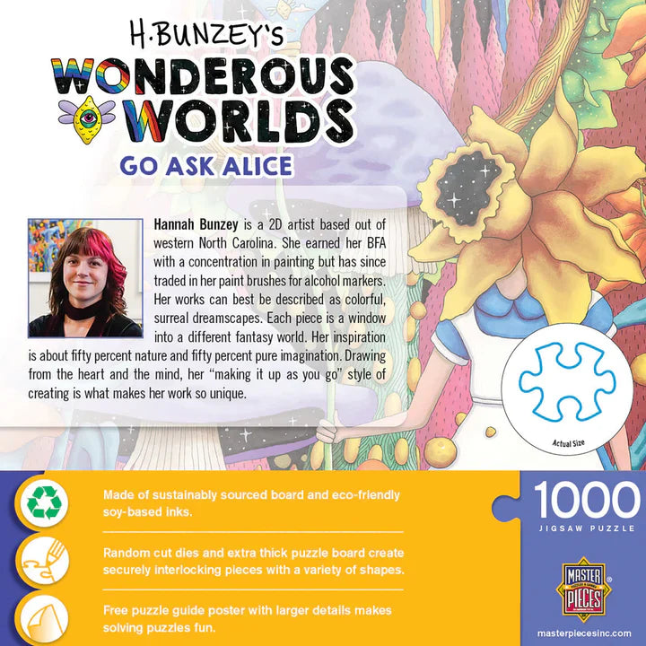 DMG Wonderous Worlds - Allez demander à Alice, Hannah Bunzey (1000pcs) (boîte endommagée)