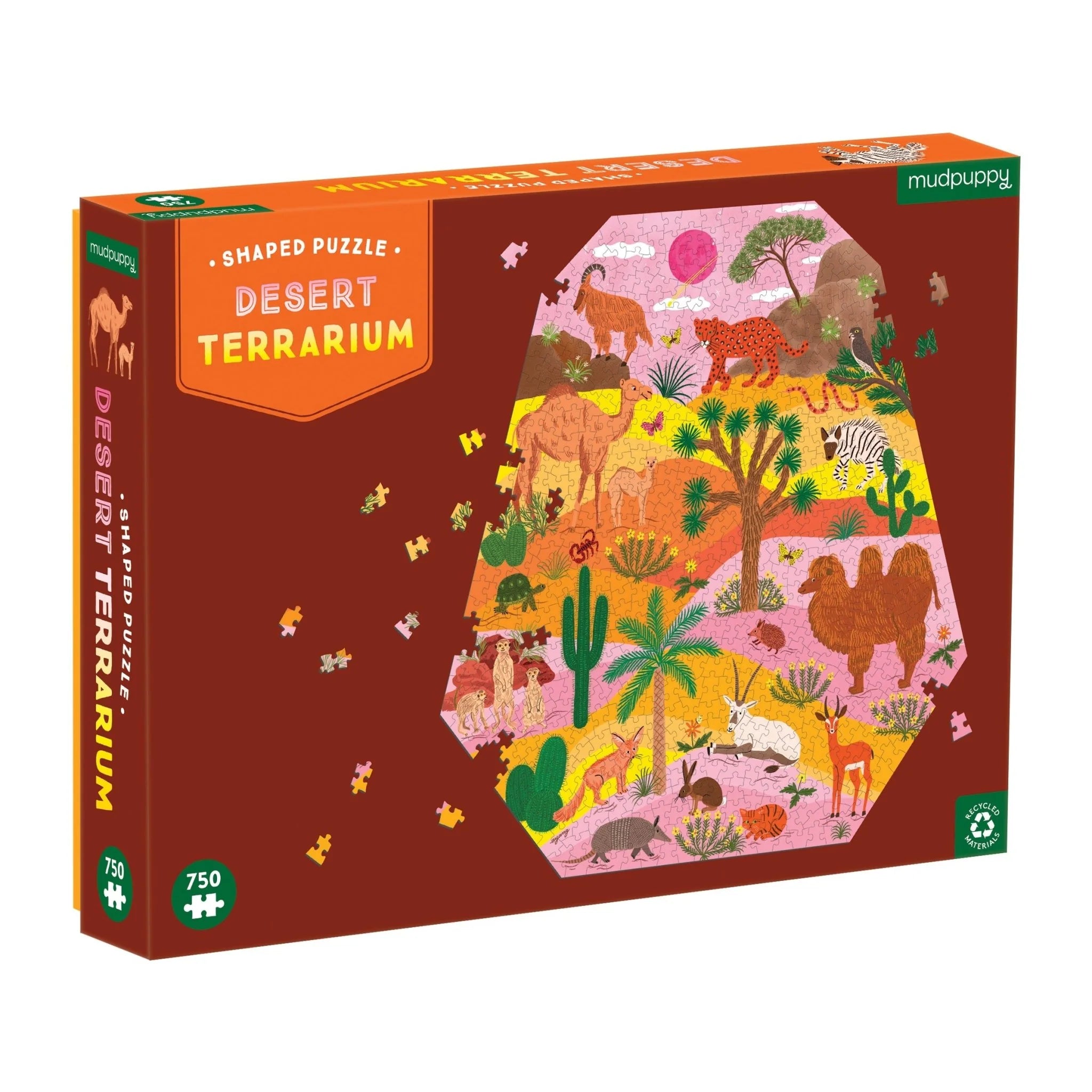 Desert Terrarium (Shaped)  (750pcs)