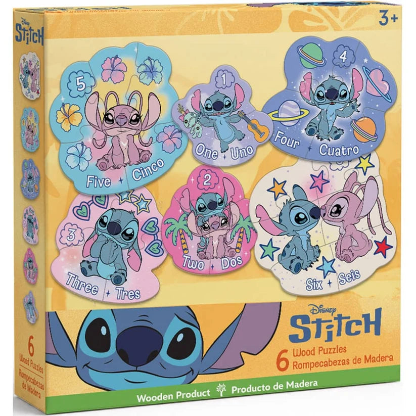 Disney Stitch Multipack (WOOD - Shaped)