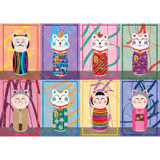 Maneki Kokeshi (1000pcs)