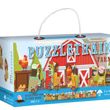 Farm Animals Puzzle-Train (26pcs)